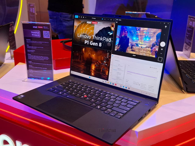 ThinkPad P1 Gen 8. Foto: Muhamad Ardiyansyah/kumparan
