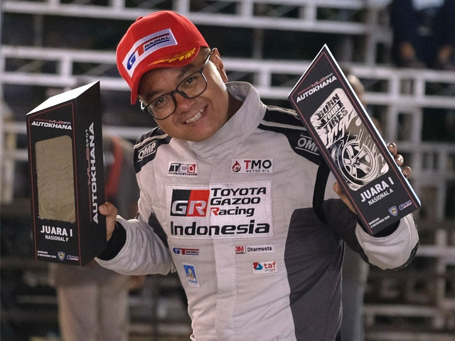 Anjasara Wahyu, Pebalap Toyota Gazoo Racing Indonesia (TGRI). Foto: Dok. TGRI
