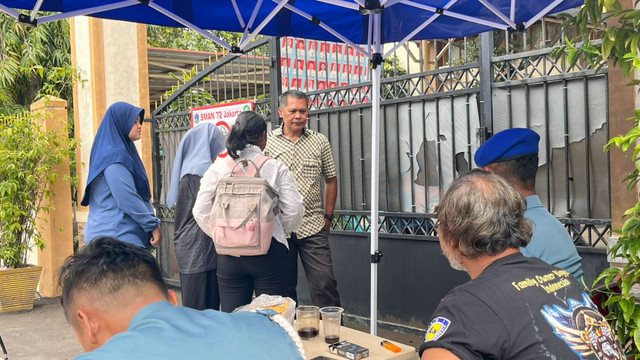 Siswa yang datang untuk konseling secara langsung di SMA Negeri 72, Kelapa Gading, Jakarta Utara, Rabu (12/11/2025). Foto: Nasywa Athifah/kumparan