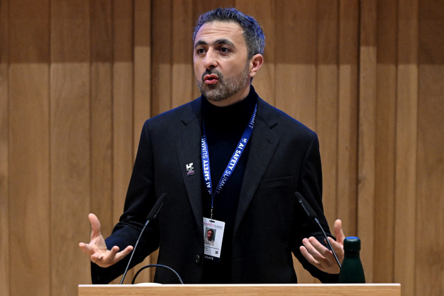 CEO Microsoft AI, Mustafa Suleyman. Foto: Justin Tallis/AFP