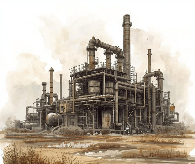Ilustrasi Industri (Sumber: Foto Pribadi)