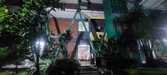 Kampus Unpak Bogor, Rabu malam (12/11/2025). Dok: kumparan