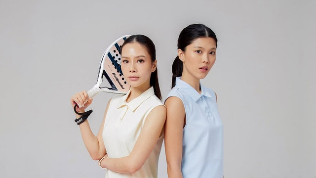 Koleksi outfit padel dari Ochatlethics. Foto: Instagram @ochatlethics