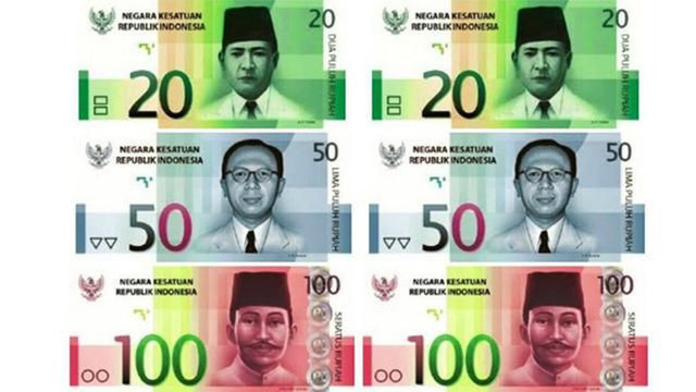 Ilustrasi desain uang rupiah hasil redenominasi yang menghilangkan 3 angka nol di belakang | Foto: Istimewa