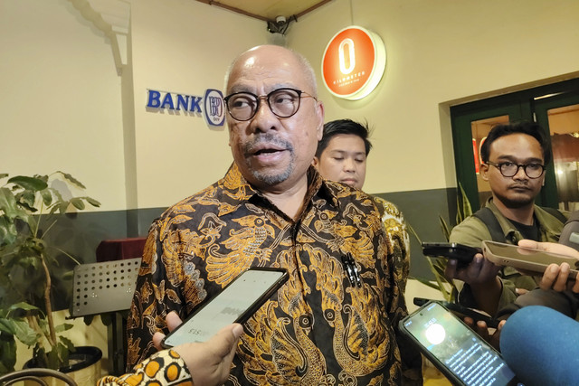 Ketua Fraksi Golkar MPR RI, Melachias Markus Mekeng, ditemui di Yogyakarta, Kamis (13/11/2025). Foto: Arfiansyah Panji Purnandaru/kumparan