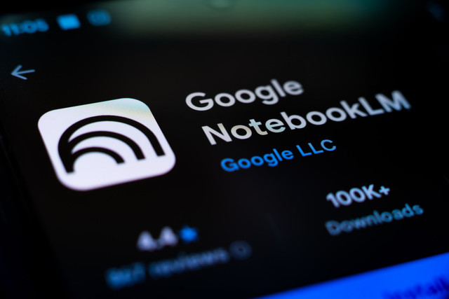 NotebookLM. Foto: PJ McDonnell/Shutterstock