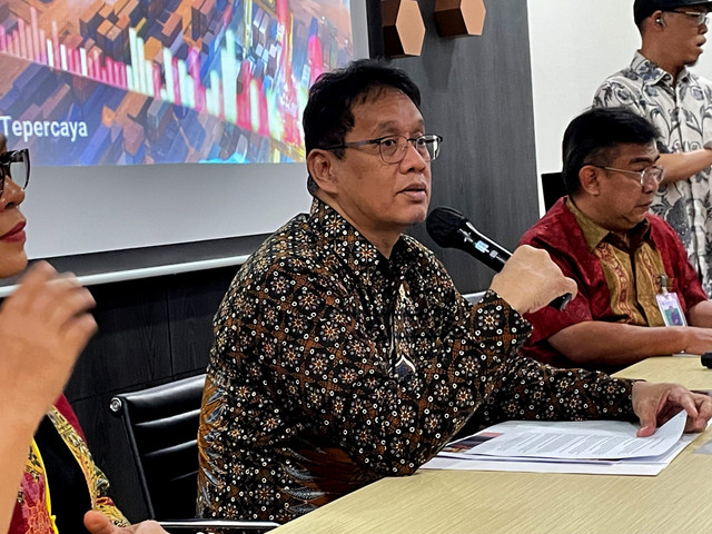 Menkeu Purbaya menghadiri Media Briefing di Kantor Kemenkeu, Jakarta Pusat, Jumat (14/11/2025). Foto: Najma Ramadhanya/kumparan