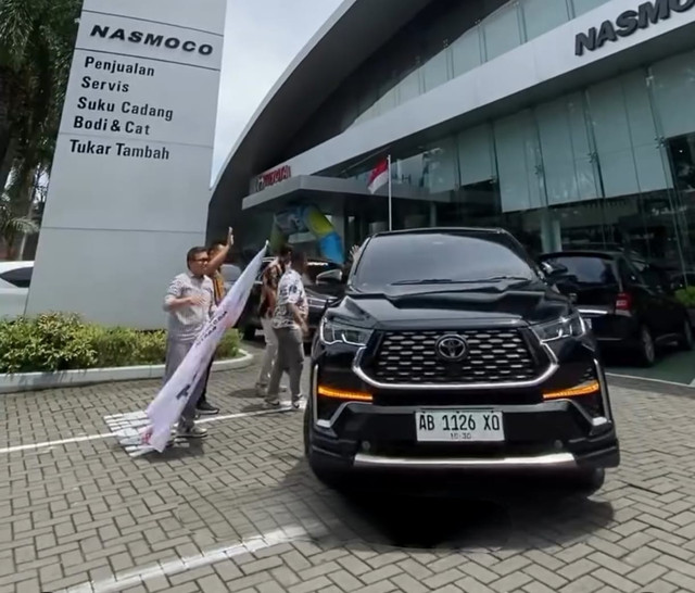 Simbolis Pelepasan Hybrid Experience di Nasmoco Bantul, Yogyakarta