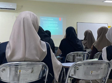 Proses kegiatan Belajar Mengajar. Foto: Dokumen Pribadi