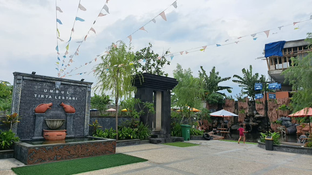 Wisata Umbul Tirta Lestari, (sumber: Tiara Aurelia Azahwa)