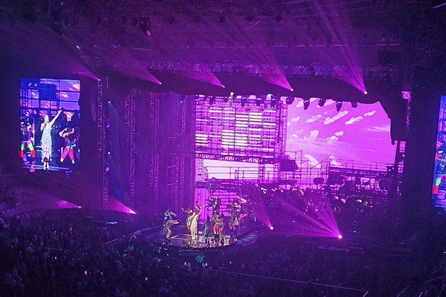 Konser Tunggal Andien, Suarasmara di Istora Senayan, Jakarta Pusat, Sabtu (15/11/2025). Foto: Giovanni/kumparan