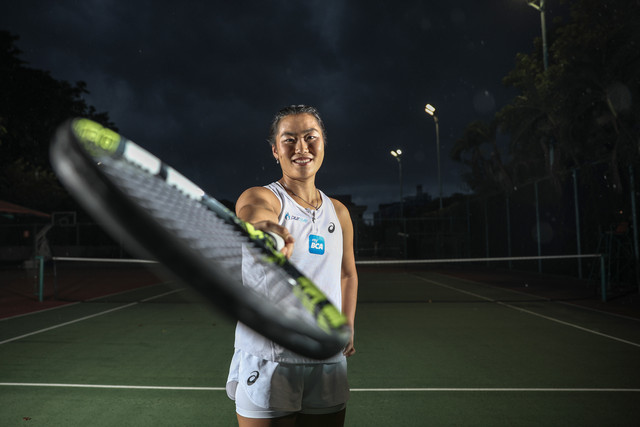 Pemain olahraga tenis asal Indonesia, Janice Tjen. Foto: Aditia Noviansyah/kumparan