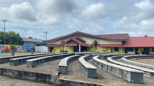 Gedung Taman Budaya Kalbar. Foto: Alycia Tracy Nabila/Hi!Pontianak