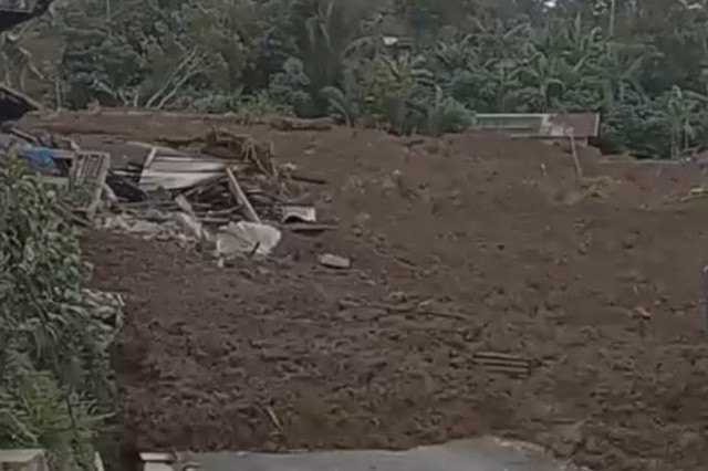Tangkapan layar video terkait bencana tanah longsor di Dusun Situkung, Desa Pandanarum, Kecamatan Pandanarum, Kabupaten Banjarnegara, Jawa Tengah, Minggu (16/11/2025). Foto: Sumarwoto/ANTARA