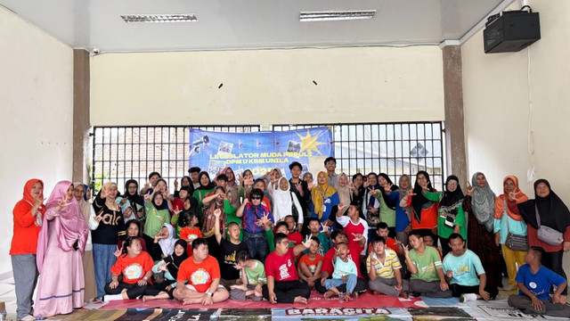 DPM U Gelar Acara Legislator Muda Peduli Bersama PIK POTADS Lampung l Foto : Dok.DPMU