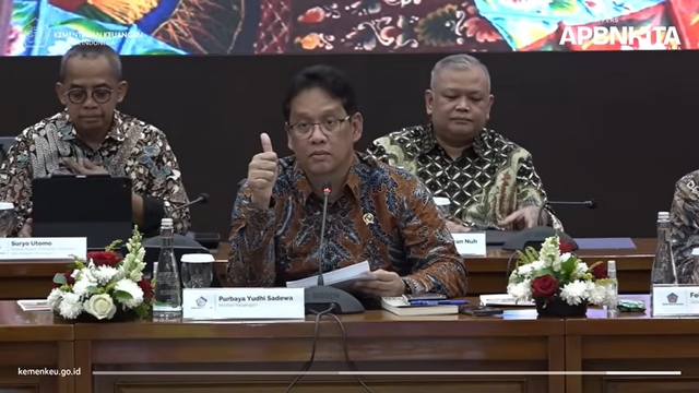 Menteri Purbaya saat Konferensi Pers APBN Kita Edisi Oktober 2025 (youtube @kemenkeu)