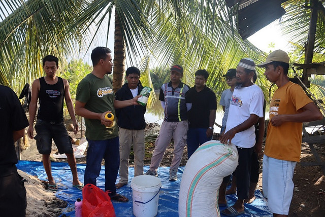 UMKendari Perkuat Budidaya Bandeng di Area Lingkar Tambang Nikel