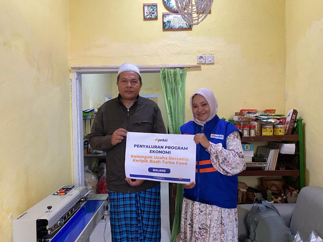 DT Peduli dan Turba Food Bentuk Kelompok Usaha Bersama untuk kemandirian Ekonomi umat (Sumber : DT Peduli)
