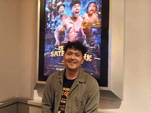 Dono Pradana, sutradara film Pesugihan Sate Gagak. Foto: Masruroh/Basra