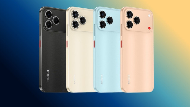 Ilustrasi Nubia V80 Design. Foto: GSM Arena