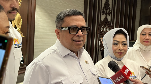 Kepala Badan Penyelenggara Jaminan Produk Halal (BPJPH), Haikal Hassan menghadiri Menara Kadin Indonesia, Senin (17/11/2025).  Foto: Fariza Rizky Ananda/kumparan