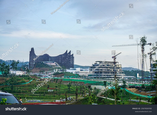 Potret Pembangunan Ibu Kota Nusantara di Kalimantan Timur. Foto Shutterstock