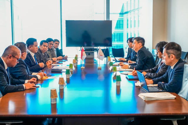 Menko Hukum dan Imipas Yusril Ihza Mahendra di Jepang. Foto: Kemenko Hukum Imipas