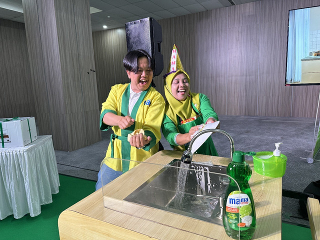 Salah satu ibu yang ikut Mama Cupibar di Palembang. Foto: Wina R./kumparan