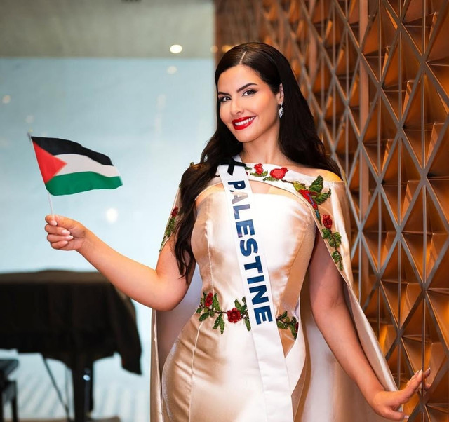 Nadeen Ayoub jadi perwakilan Palestina di ajang Miss 