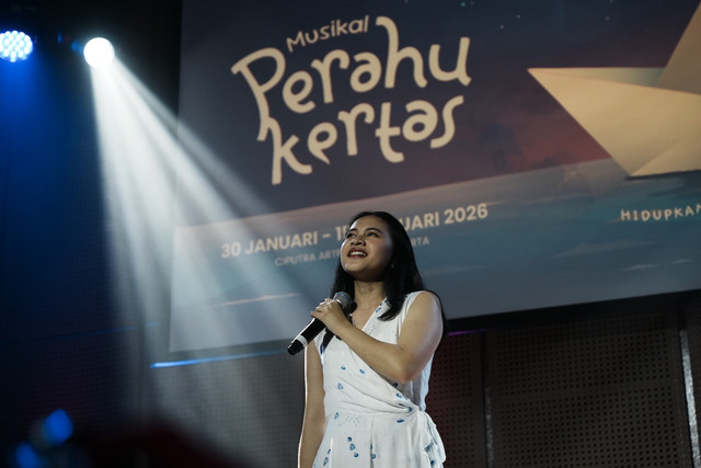 Perahu Kertas diangkat ke pertunjukan musikal. Foto: Dok. ImageDynamics