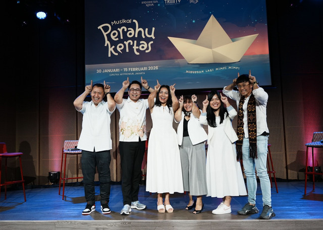 Perahu Kertas diangkat ke pertunjukan musikal. Foto: Dok. ImageDynamics