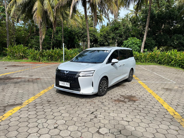 Media Test Drive Wuling Darion PHEV Bali-Jakarta, Senin (17/11/2025). Foto: Syahrul Ghiffari/kumparan