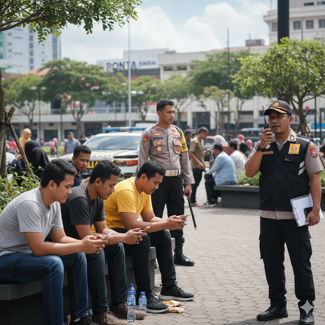 ilustrasi dibuat dengan AI Generatif text to image (bukan foto asli)