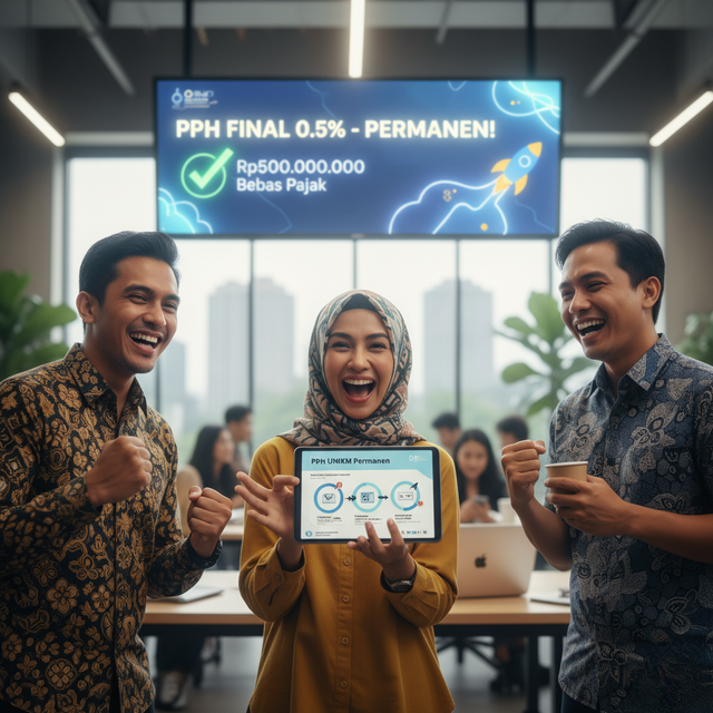 Ilustrasi Revisi PP55/2022 dengan batasan omzet tidak kena pajak Rp 500juta. Foto: Freepik