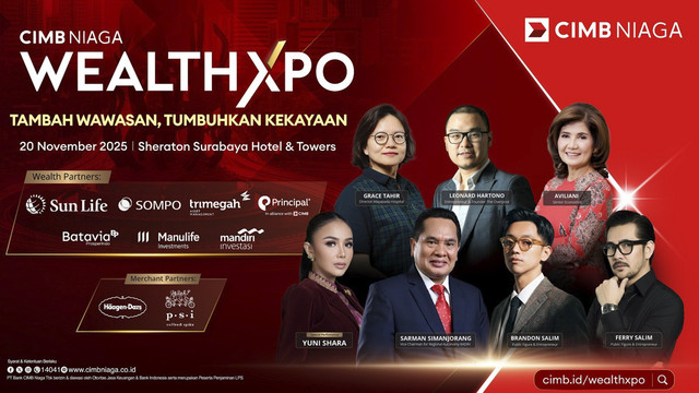 CIMB Niaga Hadirkan Solusi Wealth Management Terkini melalui Wealth Xpo 2025. Foto: Dok. CIMB Niaga