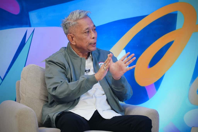 Wakil Menteri Sosial Agus Jabo Priyono dalam Dialog Forum Merdeka Barat 9 bertema Sekolah Rakyat di Kantor Kemensos, Jakarta, Rabu (19/11/2025). Foto: Kemensos RI