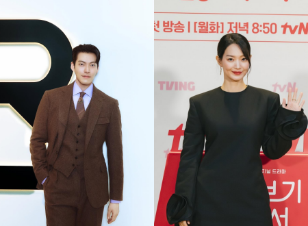 Kolase aktris Korea Selatan Shin Min Ah (kanan) dan Aktor Korea Selatan Kim Woo Bin. Foto: Instagram/ @____kimwoobin dan Instagram/ @llusomina