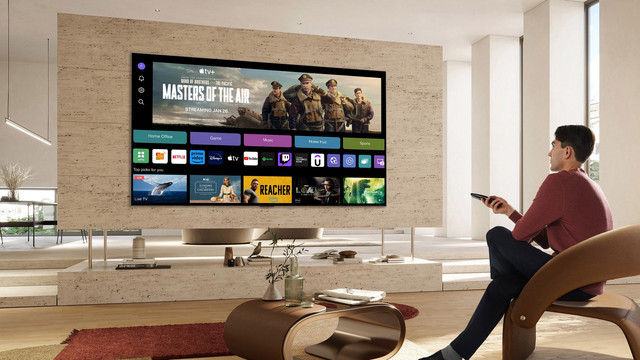 Ilustrasi TV dengan fitur Dolby Vision. Foto: LG