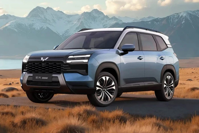 Wuling Starlight 560 sebagai basis Eksion atau Almaz Darion. Foto: Dok. SGMW