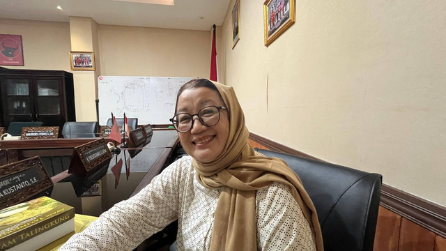 Ketua Kaukus Perempuan Parlemen (KPP) DIY, Yuni Satia Rahayu, Kamis (20/11). Foto: Pandangan Jogja/Gigih Imanadi