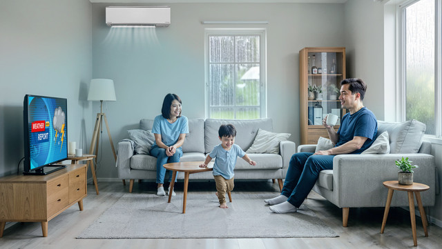 AC DAIKIN Nusantara Prestige dilengkapi teknologi canggih agar suhu udara di ruangan tetap stabil di berbagai kondisi cuaca. Foto: Dok. DAIKIN