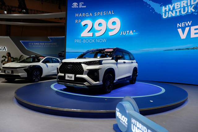 Toyota Veloz Hybrid. Foto: Aditya Pratama Niagara/kumparan