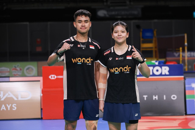 Jafar Hidayatullah/Felisha Pasaribu di Australian Open 2025 Foto: PBSI