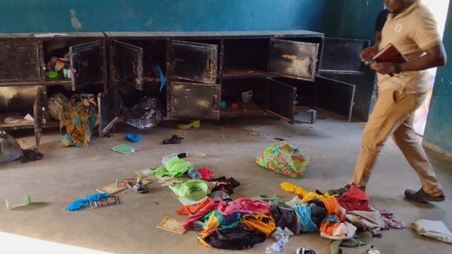 Suasana penculikan di Nigeria. Foto: Asosiasi Kristen Nigeria/via AP