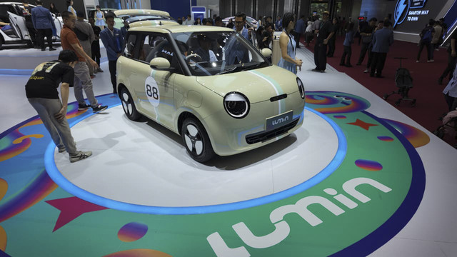Changan Lumin mejeng di GJAW 2025. Foto: Fitra Andrianto/kumparan