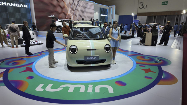 Changan Lumin mejeng di GJAW 2025. Foto: Fitra Andrianto/kumparan