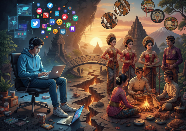 KESENYAPAN BUDAYA GEN Z, Gemini Ai