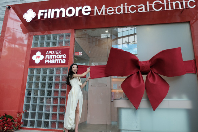 Pembukaan Filmore Medical Clinic di Atrium Setiabudi, Senin (17/11/2025). Foto: Filmore