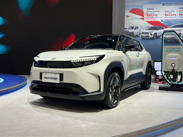 Toyota Urban Cruiser di GJAW 2025. Foto: Syahrul Ghiffari/kumparan