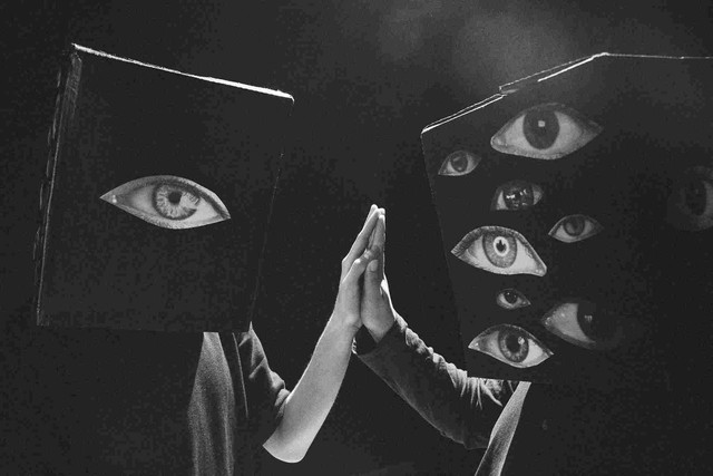 Ilustrasi topeng manusia (pexels/vinur)